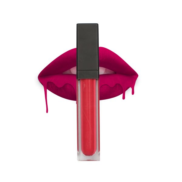 Custom Logo Stain Matte Liquid Lipstick , Long Lasting Matte Lipstick High Pigment