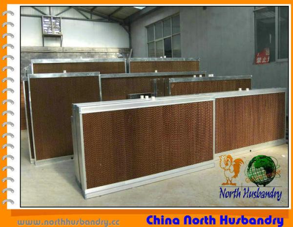 North Husbandry -evaporative cooling pad cooling system for poultry farm for sale