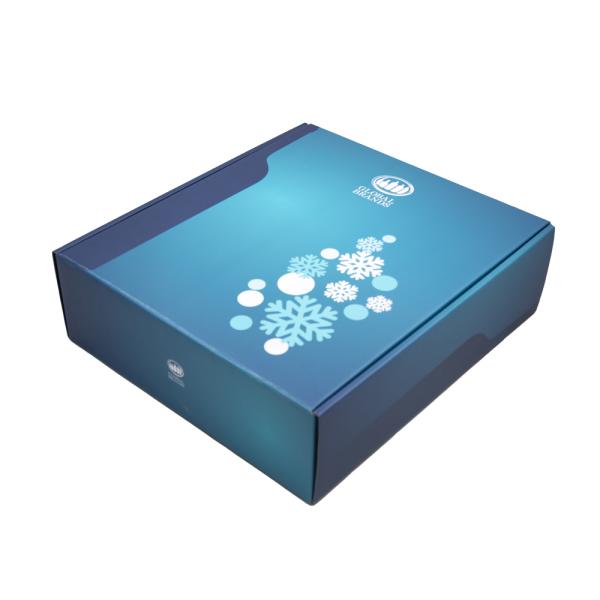 Exquisite Customizable Wine Bottle Gift Box for holiday celebrations