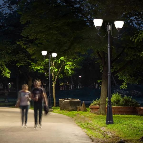 Solar Pathway Lights for Garden Warm White LED IP67 Weatherproof Easy Installation