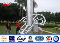 20-40m polígono galvanizado a quente, para lâmpada com sistema de elevação