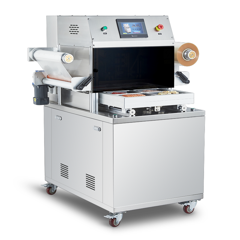 Fully Automatic Vacuum Skin Sealing Machine DQ440VSL with Food Grade 304 Stainless Steel for MAP Packaging