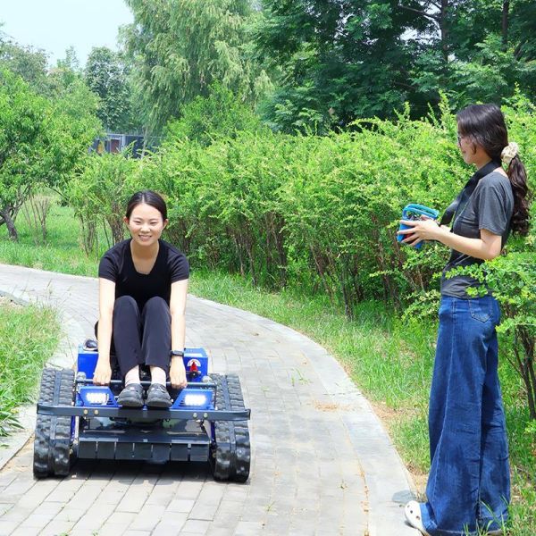 US Spot Multifunctional Garden Remote Control Mowing Equipment, Superior Climbing & Off-road Performance Lawn Mower