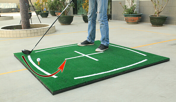 artificial golf mat , golf mat , golf practice mat , golf swing mat 1.5 * 1.5 m