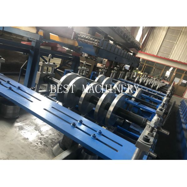 Roofing House Section H Purlin Machine Full Automatic For Galvanized Steel