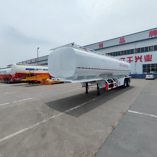 50t-70t Load Capacity 3 Axles 40000L -54000L Petrol Oil Tanker Fuel Tank Semi Trailer
