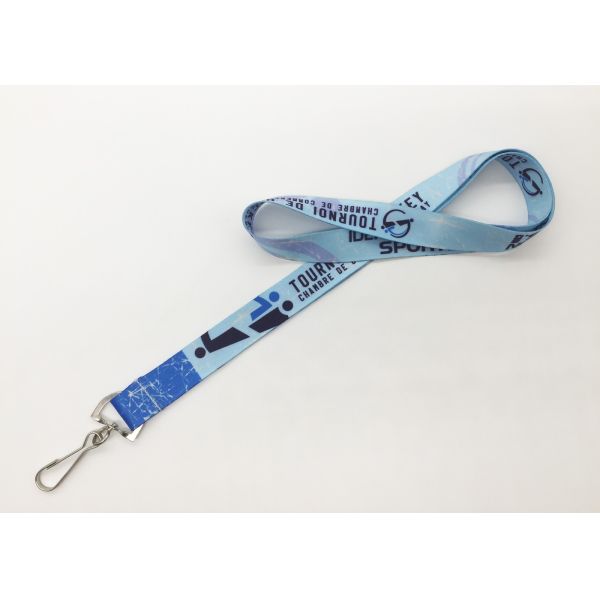 Polyester Work Badge Lanyards Personalised Lanyards No Minimum Order 