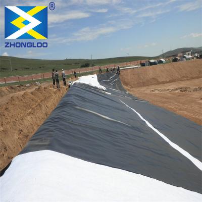 Forro preto da lagoa de Geomembrane do polietileno de alto densidade impermeável