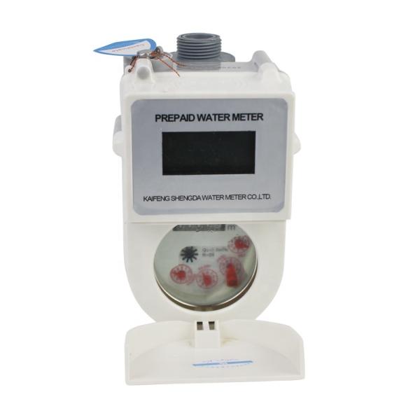 Super Plastic Smart Mechanical Prepaid Block Water Meter Card Reader