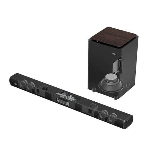 Factory OEM ODM Sound Speakers Smart Karaoke Soundbar Speaker With Wireless Microphone Subwoofer