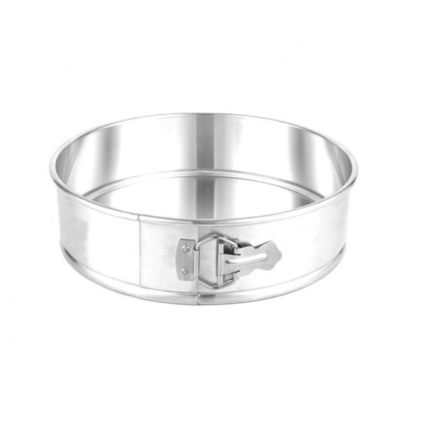 6-дюймовая-12-дюймовая круглая съемная нижняя алюминиевая разъемная форма для кекса с замком