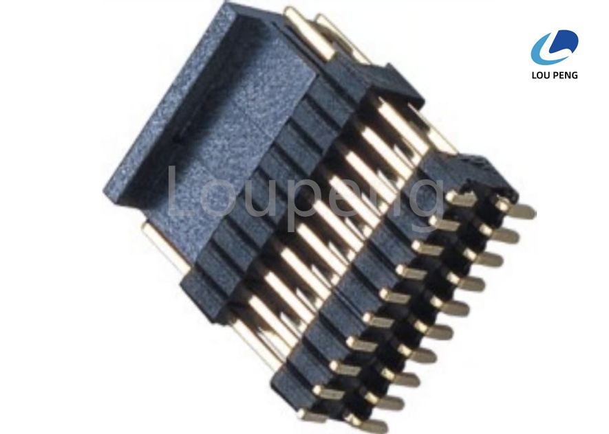 2 To 40 Pins Surface Mount Pin Header Including Dielectric Withstanding AC 500V Compatible with Various Electronic Systems and PCB Layouts