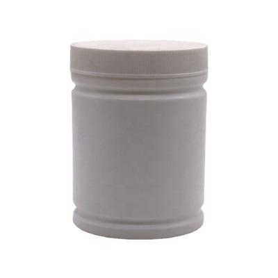 500 ml recipiente de pó de plástico HDPE com design personalizado de etiqueta de etiqueta