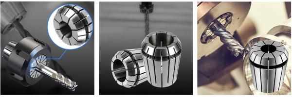 Accuracy 0.005mm ER Collet Chuck 20 For Precision Machining