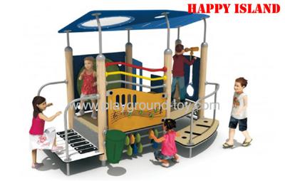 ISO GS Proved Factory Playground Kids Toys  With Piano Telescope Design