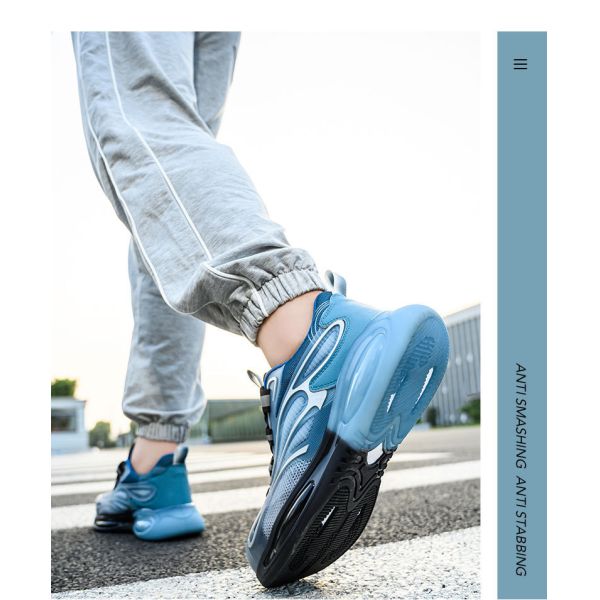 Zapatos de seguridad conformes con la norma EN 345, con estándares de seguridad S3 y entresuela de Kevlar anti-perforación para trabajo industrial