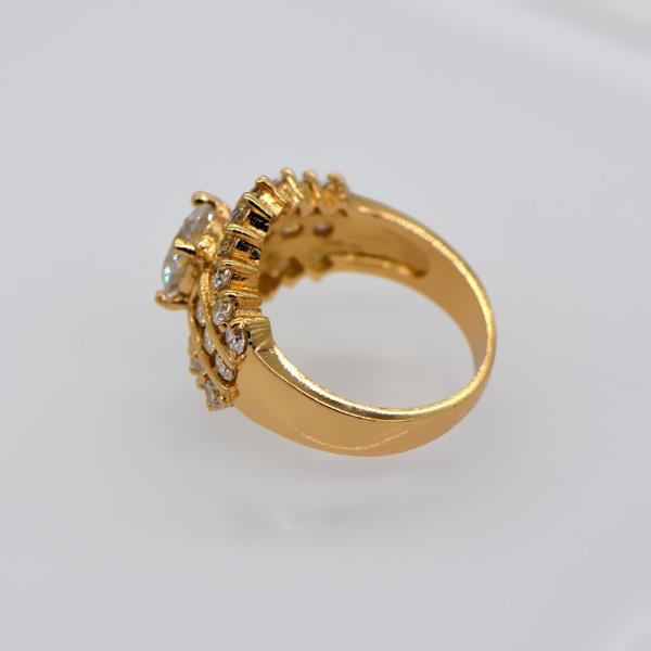 New design rectangle AAA+ Swiss Cubic Zircon jewelry gift woman ring fashion jewelry