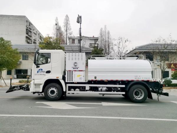18TON Hydrogen Fuel Cleaning Sprinkler Truck High Pressure Water Jet Cleaning Truck