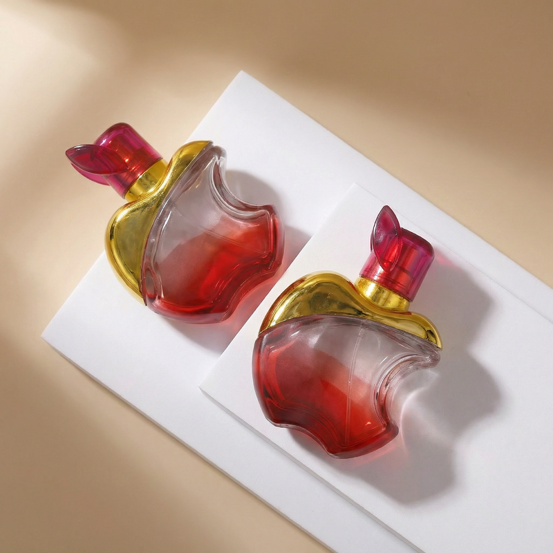 Anding Wholesale Supplier Custom Design 45ml Premium Refillable Spray Luxury Empty Glass Perfume Bottle