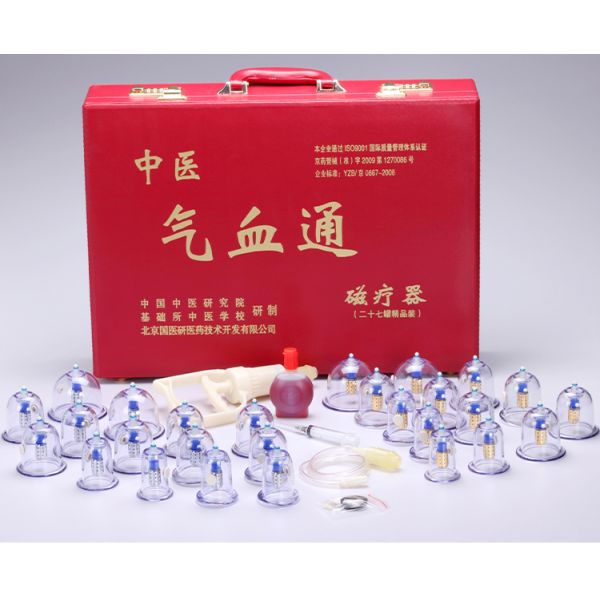 Massage Therapy Magnetic Cupping Set for Whole Body Care 1*27 Pcs Chinese Traditional