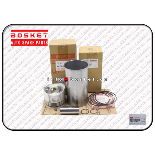 6BG1 Isuzu Liner Set 1878141060 1-87814106-0 Engine Cylinder Liner Kits