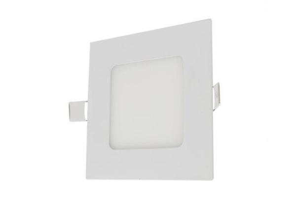 12 Watt Led Slim Panel Light Aluminum White Housing Ce 960lm For Supermarket