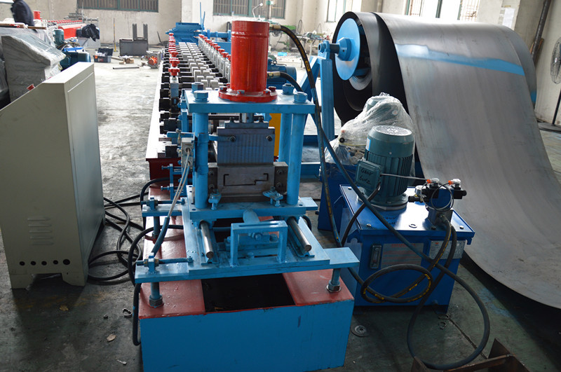 OEM Customized ISO Certificate Metal Door Frame Roll Forming Machine With PLC Control System