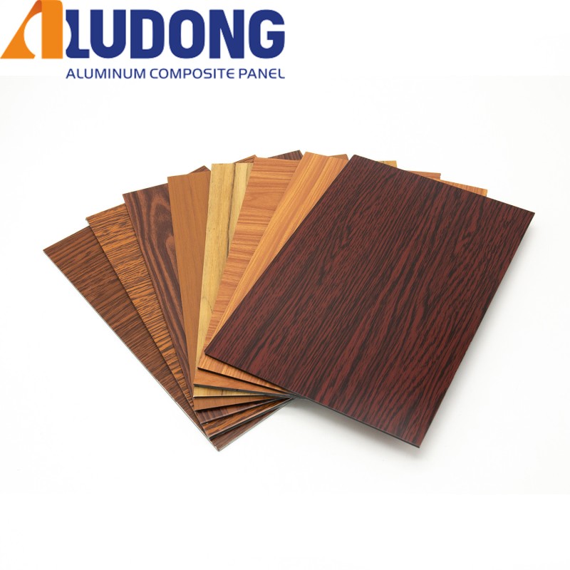 Direct Manufacturer 5mm Wood Grain ACP PVDF Coating, Anti-UV & Fireproof for Curtain Wall 24/7 Technical Suppor
