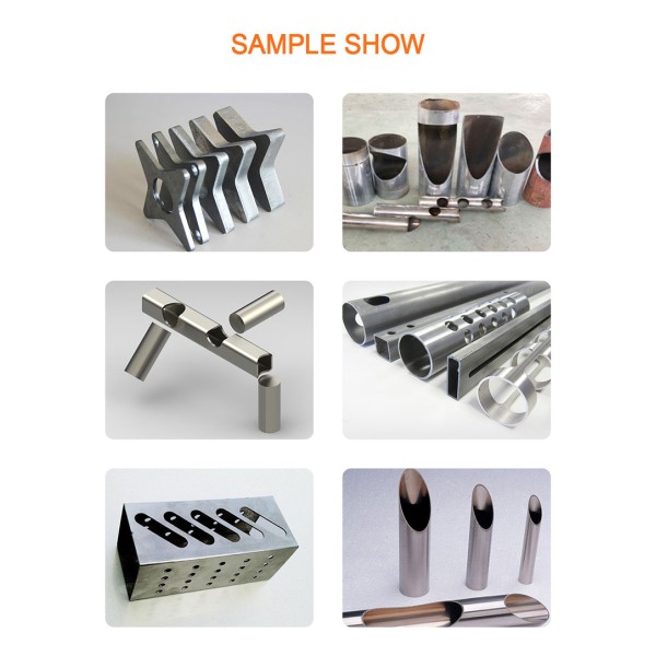 High Precision 10mm Thickness Small Metal Plasma Cutting Machine For Iron Galvanized Stainless Steel Pipe