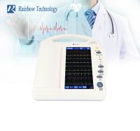 10,1 machine d'électrocardiogramme d'avance de l'hôpital 12 de machine de la Manche ECG de pouce 12