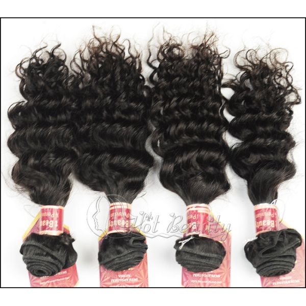 Curly Virgin Human Hair Extensions