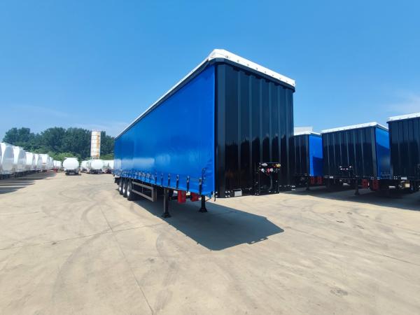Anton Lorry Side Curtain Sliding Van Box Tautliner For Versatile Cargo Transportation