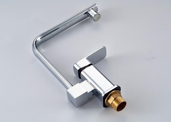 ROVATE Pull Down Chrome LED Kitchen Basin Faucet Swivel Spout Wall Mounted
