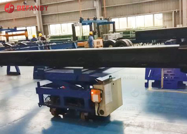 Trackless электрическая поднимаясь двигая тележка передачи