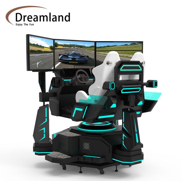 Motorbike Driving Machine Metal Car Racing Game Machine for Kids Age 6 Years