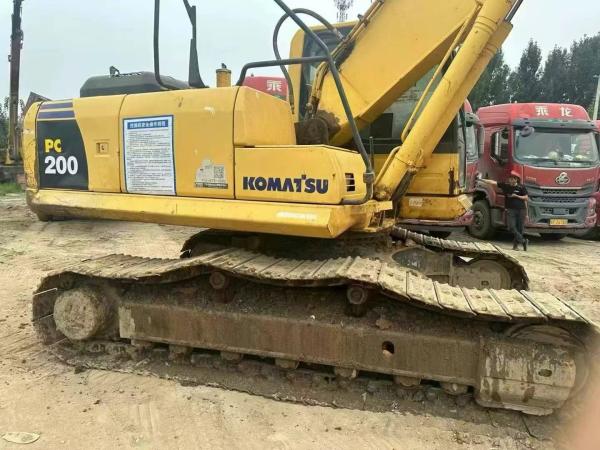 Original Japan Used Excavator Komatsu 200 For Mining And Construction