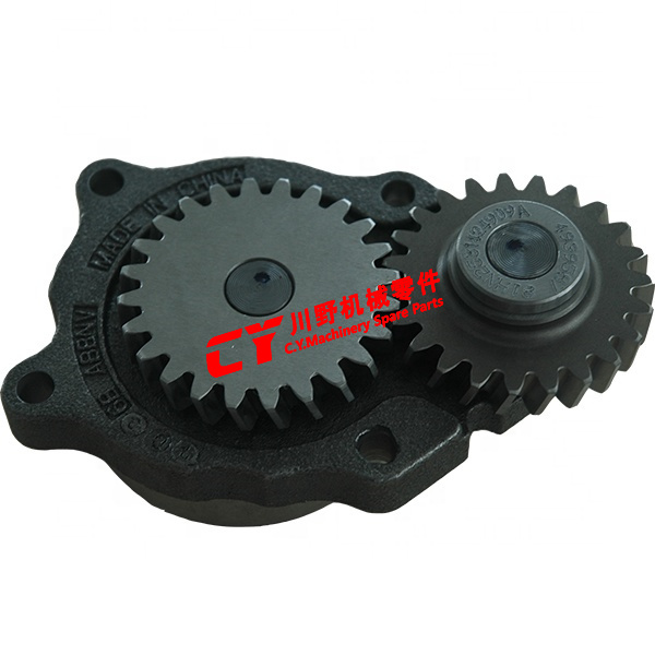 CAST IRON 6BT 4939587 Excavator Oil Pump Engine Excavator Parts