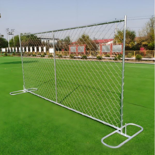 American Standard 6'x12' Portable Metal Temporary Fence Of Chain Link Style