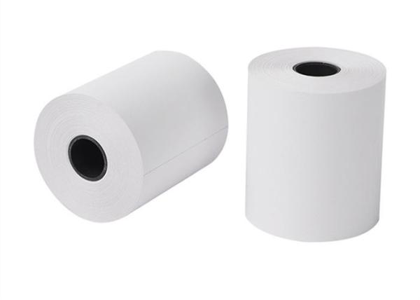 80mmx80mm ATM Machine 50gsm 13mm Core Thermal Printer Paper Roll