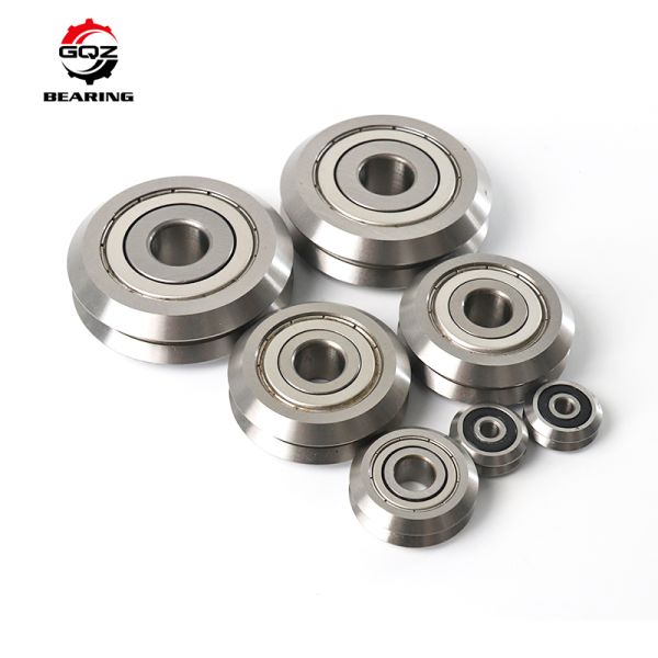 W1 W2 W3 W4 V W groove Groove Track Roller Bearings RM1 VW1 Wheel Bearings for Precision Guide Systems