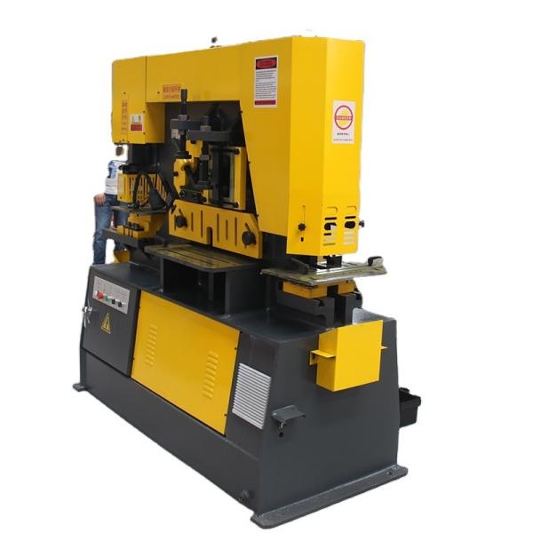 90kN Hydraulique Ferrage Angle Machine de découpe et de perçage de métal de cisaillement pour votre