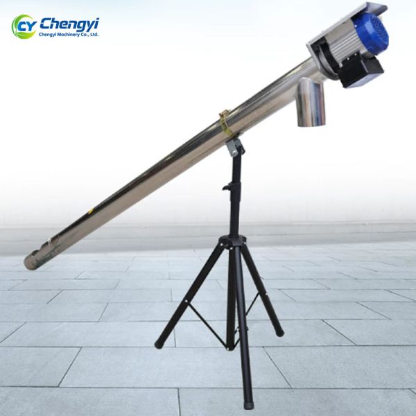 150mm 304/316 SS Grain Conveyor Auger Conveyor Systems With Multi Engine Support