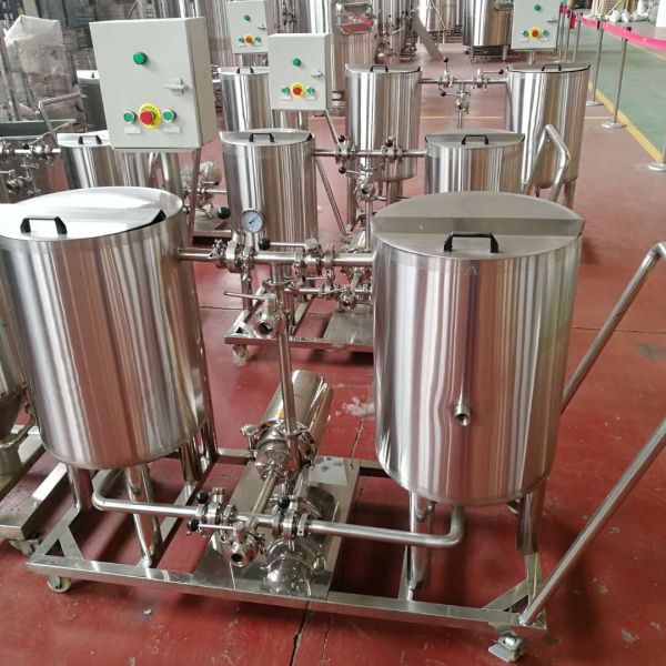 Semi Automatic CIP Brewing Equipment For Beer Fermenters Storage Tanks