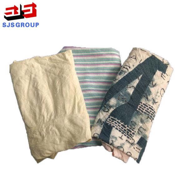 Nenhum sujo misturado colore a camisa Rags For Wiping do algodão T de 95%