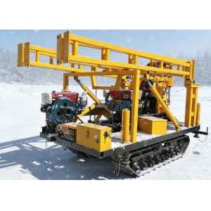 Diesel Engine Powered Rubber Or Steel Crawler Track For Water Well Drilling Rigs OEM Design