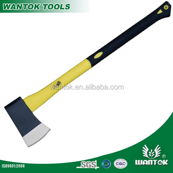 Plastic-Coating Handle Felling Axe A601WHG 1LB-5LB Made Steel Forged for Felling