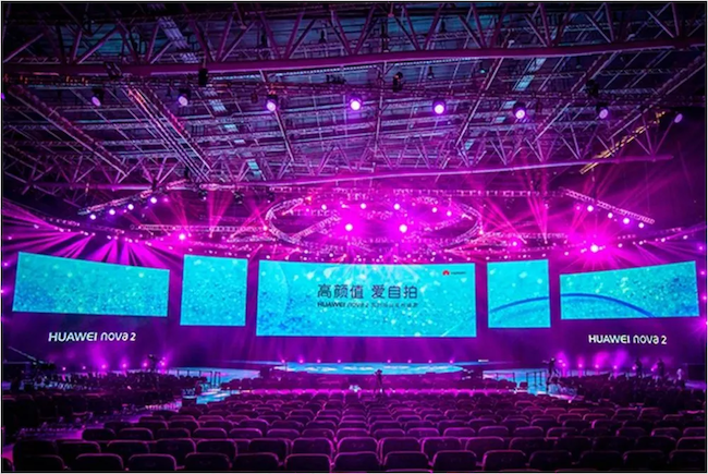 Алюминиевый этап аренды светодиодный дисплей P3.91mm 16 Bit