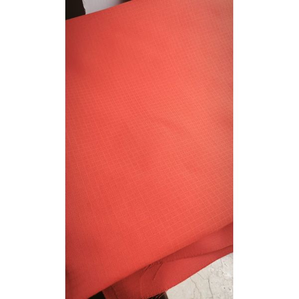 200gsm Ripstop Style Meta Aramid Protective Clothing Orange Color