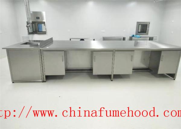 Manufacture Science Lab Furniture Stainless Steel Lab Furniture for Clean Room and Hospital Lab