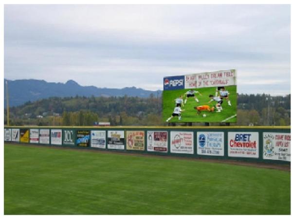 Live Sport Events Outdoor Advertising Led Display Screen Excellent Consistency